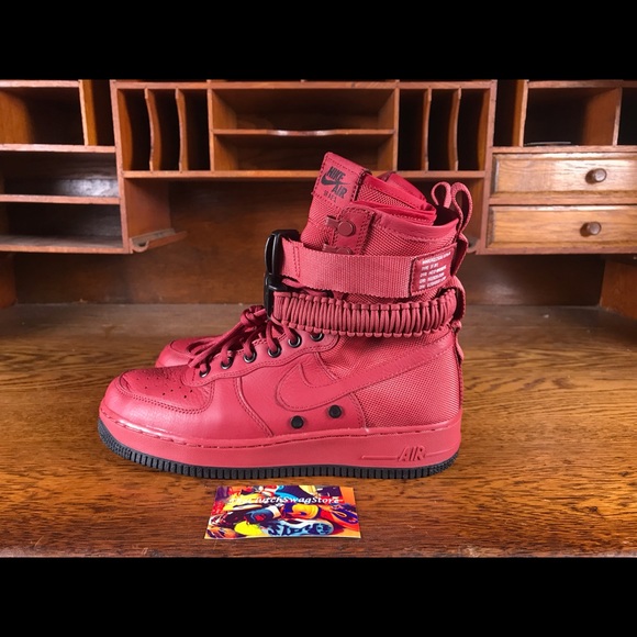 WMNS Nike SF AF1 High Top Pink/Black Size 10 - Picture 4 of 5